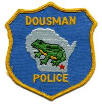 Dousman Police (Wisconsin)
Thanks to BensPatchCollection.com for this scan.

