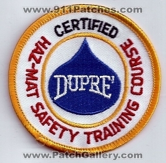 Dupre Logistics Haz-Mat Safety Training Course Certified (Louisiana)
Thanks to Enforcer31.com for this scan.
Keywords: hazmat