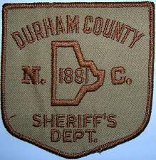 Durham County Sheriff's Dept
Thanks to Chris Rhew for this picture.
Keywords: north carolina sheriffs department