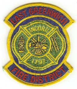 East Greenwich Fire District
Thanks to PaulsFirePatches.com for this scan.
Keywords: rhode island