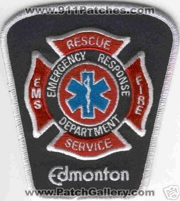 Edmonton Emergency Response Department (Canada)
Thanks to Brent Kimberland for this scan.
Keywords: dept. fire ems rescue service