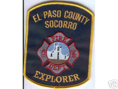 El Paso County Fire Dept Explorer
Thanks to Brent Kimberland for this scan.
Keywords: texas department socorro