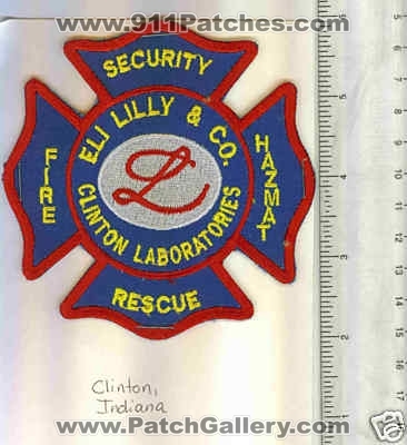Lilly Clinton Laboratories Fire Rescue Haz-Mat Secuirty (Indiana)
Thanks to Mark C Barilovich for this scan.
Keywords: eli & and co. company