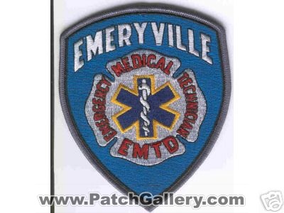 Emeryville Emergency Medical Technician EMTD
Thanks to Brent Kimberland for this scan.
Keywords: california ems