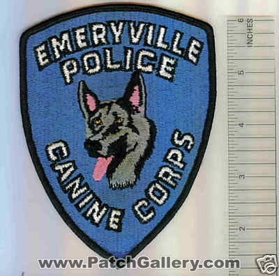 Emeryville Police K-9 Corps (California)
Thanks to Mark C Barilovich for this scan.
Keywords: k9 canine