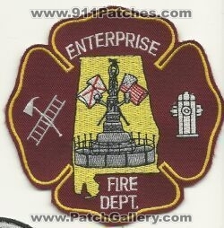 Enterprise Fire Department (Alabama)
Thanks to Mark Hetzel Sr. for this scan.
Keywords: dept.