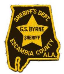 Escambia County Sheriff's Dept G.S. Byrne (Alabama)
Thanks to BensPatchCollection.com for this scan.
Keywords: sheriffs department gs