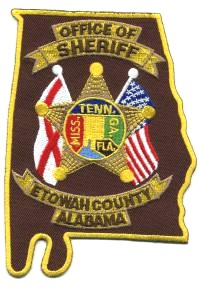 Etowah County Sheriff (Alabama)
Thanks to BensPatchCollection.com for this scan.
Keywords: office of