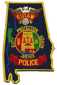 Eutaw Police (Alabama)
Thanks to BensPatchCollection.com for this scan.
