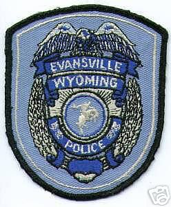 Evansville Police (Wyoming)
Thanks to apdsgt for this scan.

