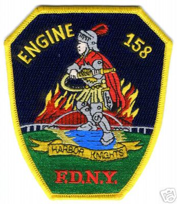 FDNY Fire Engine 158
Thanks to Mark Stampfl for this scan.
Keywords: new york department