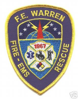 FE Warren Fire EMS Rescue
Thanks to Jack Bol for this scan.
Keywords: wyoming afb usaf air force base f.e.