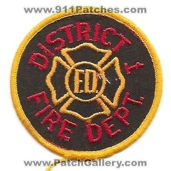 District 1 Fire Department (UNKNOWN STATE)
Thanks to Enforcer31.com for this scan.
Keywords: f.d. fd dept.