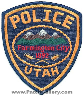 Farmington City Police Department (Utah)
Thanks to Alans-Stuff.com for this scan.
Keywords: dept.
