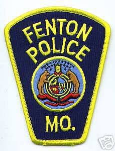 Fenton Police (Missouri)
Thanks to apdsgt for this scan.
