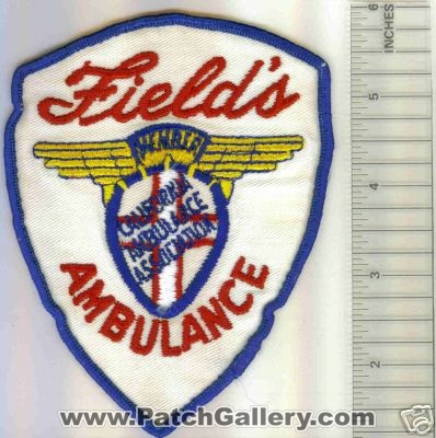 Field's Ambulance (California)
Thanks to Mark C Barilovich for this scan.
Keywords: ems fields