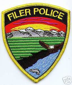 Filer Police (Idaho)
Thanks to apdsgt for this scan.

