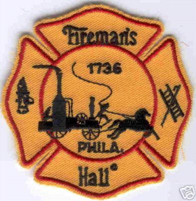Fireman's Hall Philadelphia
Thanks to Brent Kimberland for this scan.
Keywords: pennsylvania fire