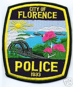 Florence Police (Oregon)
Thanks to apdsgt for this scan.
Keywords: city of