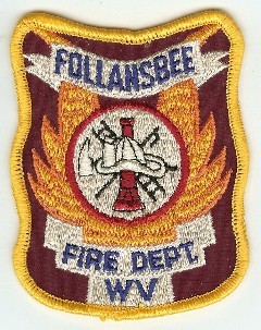 Follansbee Fire Dept
Thanks to PaulsFirePatches.com for this scan.
Keywords: west virginia department