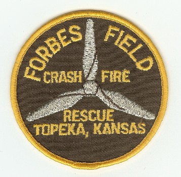 Forbes Field Crash Fire Rescue
Thanks to PaulsFirePatches.com for this scan.
Keywords: kansas cfr arff aircraft airport topeka