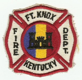 Fort Knox Fire Dept
Thanks to PaulsFirePatches.com for this scan.
Keywords: kentucky department ft us army