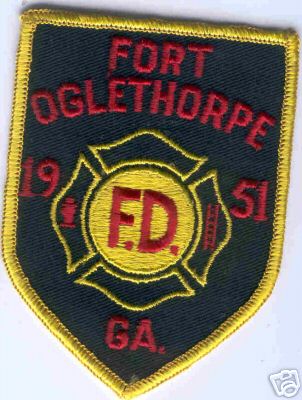 Fort Oglethorpe FD
Thanks to Brent Kimberland for this scan.
Keywords: georgia fire department f.d. ft