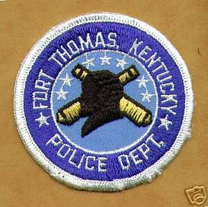 Fort Thomas Police Dept (Kentucky)
Thanks to apdsgt for this scan.
Keywords: ft department