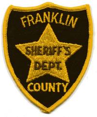 Franklin County Sheriff's Dept (Alabama)
Thanks to BensPatchCollection.com for this scan.
Keywords: sheriffs department