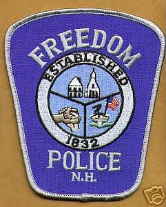 Freedom Police (New Hampshire)
Thanks to apdsgt for this scan.
