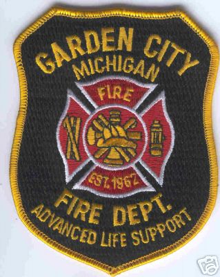 Garden City Fire Dept
Thanks to Brent Kimberland for this scan.
Keywords: michigan department