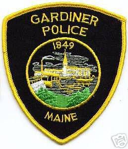 Gardiner Police
Thanks to apdsgt for this scan.
Keywords: maine