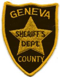 Geneva County Sheriff's Dept (Alabama)
Thanks to BensPatchCollection.com for this scan.
Keywords: sheriffs department