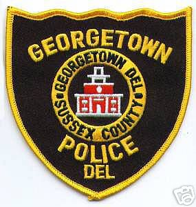 Georgetown Police (Delaware)
Thanks to apdsgt for this scan.
County: Sussex
