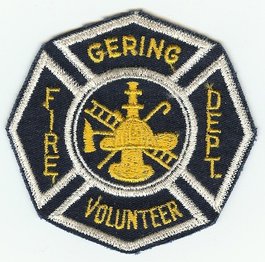 Gering Volunteer Fire Dept
Thanks to PaulsFirePatches.com for this scan.
Keywords: nebraska department