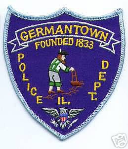 Germantown Police Dept (Illinois)
Thanks to apdsgt for this scan.
Keywords: department