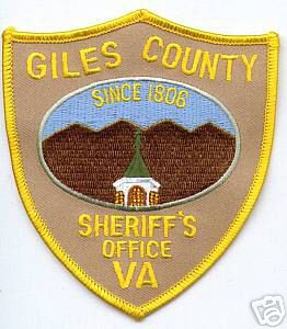 Giles County Sheriff's Office (Virginia)
Thanks to apdsgt for this scan.
Keywords: sheriffs