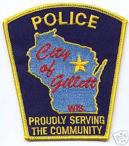 Gillett Police (Wisconsin)
Thanks to apdsgt for this scan.
Keywords: city of