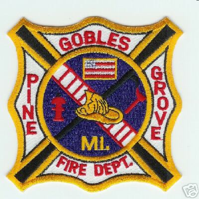 Gobles Pine Grove Fire Dept
Thanks to Jack Bol for this scan.
Keywords: michigan department