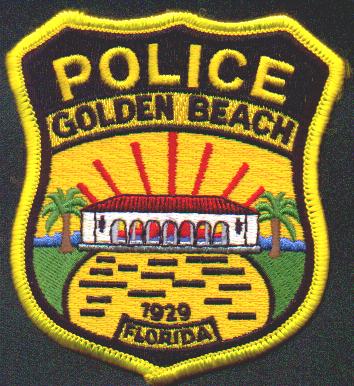 Golden Beach Police
Thanks to EmblemAndPatchSales.com for this scan.
Keywords: florida