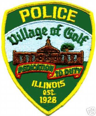 Golf Police (Illinois)
Thanks to Jason Bragg for this scan.
Keywords: village of