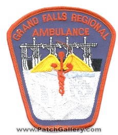 Grand Falls Regional Ambulance (Minnesota)
Thanks to zwpatch.ca for this scan.
Keywords: ems