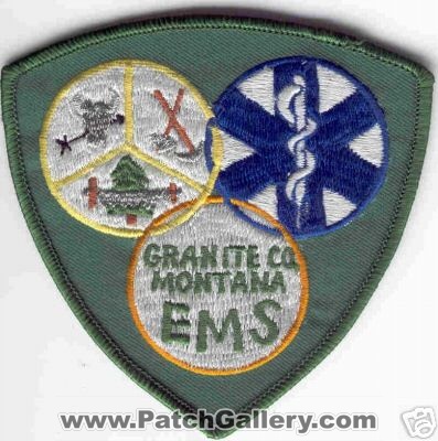 Granite County EMS
Thanks to Brent Kimberland for this scan.
Keywords: montana