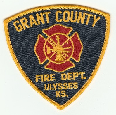 Grant County Fire Dept
Thanks to PaulsFirePatches.com for this scan.
Keywords: kansas department ulysses