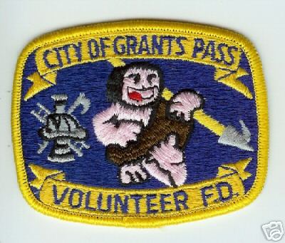 Grants Pass Volunteer F.D. (Oregon)
Thanks to Jack Bol for this scan.
Keywords: fire department fd city of
