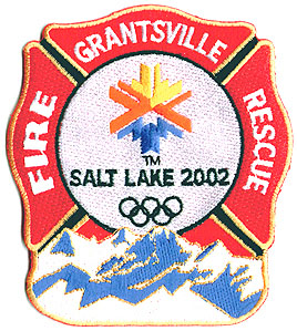 Grantsville Fire Rescue Salt Lake 2002 Olympics
Thanks to Alans-Stuff.com for this scan.
Keywords: utah