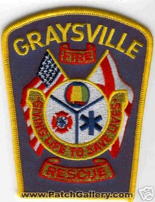 Graysville Fire Rescue (Alabama)
Thanks to Brent Kimberland for this scan.
