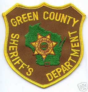 Green County Sheriff's Department (Wisconsin)
Thanks to apdsgt for this scan.
Keywords: sheriffs