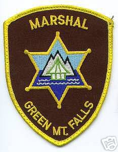 Green Mountain Falls Marshal (Colorado)
Thanks to apdsgt for this scan.
