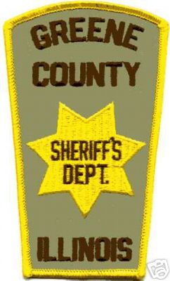Greene County Sheriff's Dept (Illinois)
Thanks to Jason Bragg for this scan.
Keywords: sheriffs department